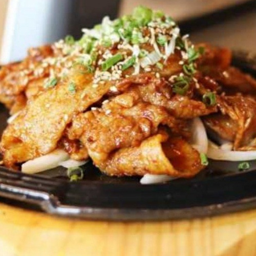 숯불고기 기본한판